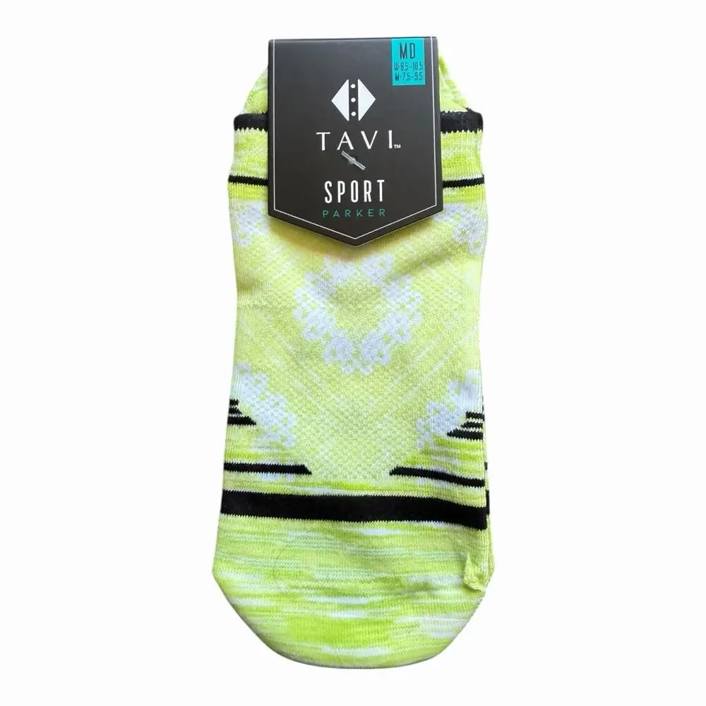 TAVI Sport Parker Citrus Performance Compression Socks Women’s Medium NWT